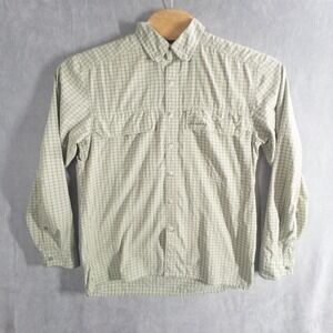 Simms Fishing Button Up Shirt Mens Medium Gorpcore‎ Lake Outdoors
